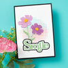 Spotlight Circle Duo Press Plate from the Spotlight Frames and Florals Collection by Lisa Horton Card