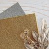 Pop-Up Die Cutting Glitter Foam Sheets - Gold & Silver